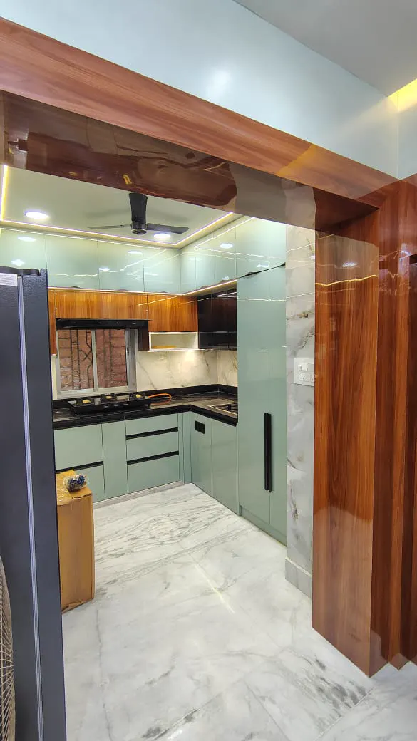 Alpona Interiors Project — Jadavpur, Kolkata interior design by Alpona Interiors