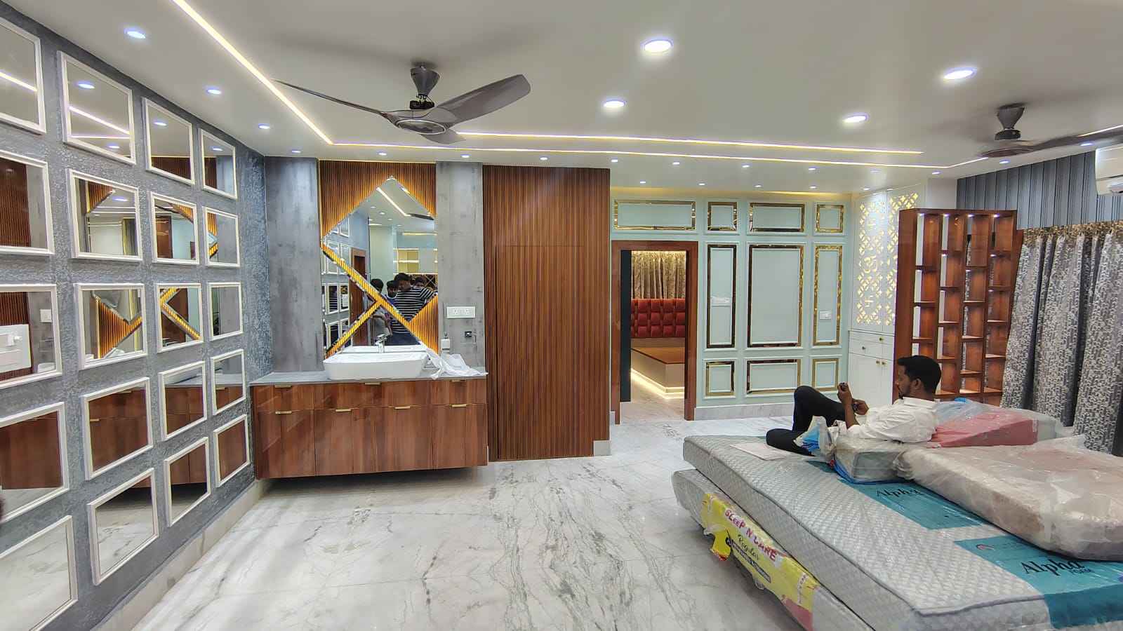 Alpona Interiors Project — Rajarhat, Kolkata interior design by Alpona Interiors