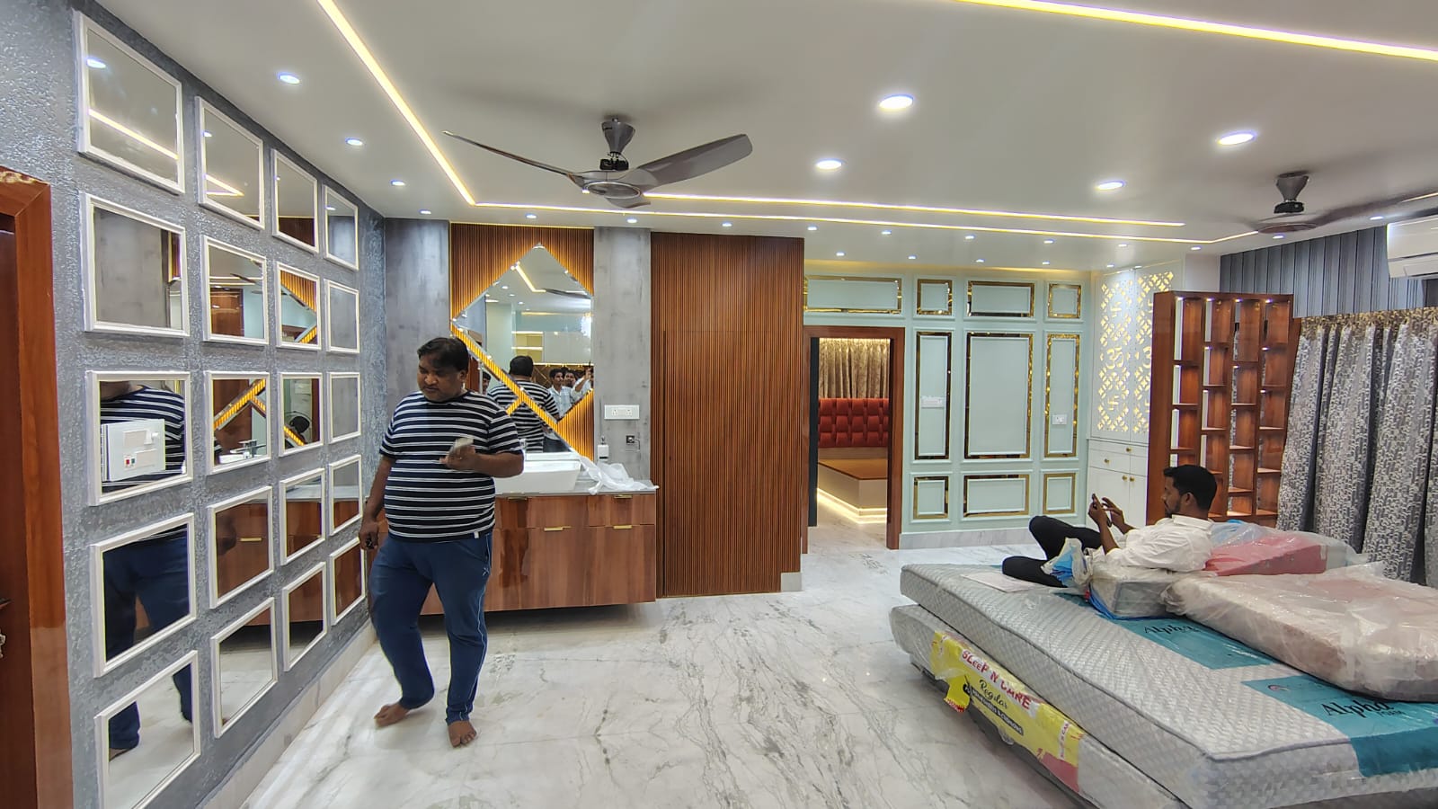 Alpona Interiors Project — Dum Dum, Kolkata interior design by Alpona Interiors