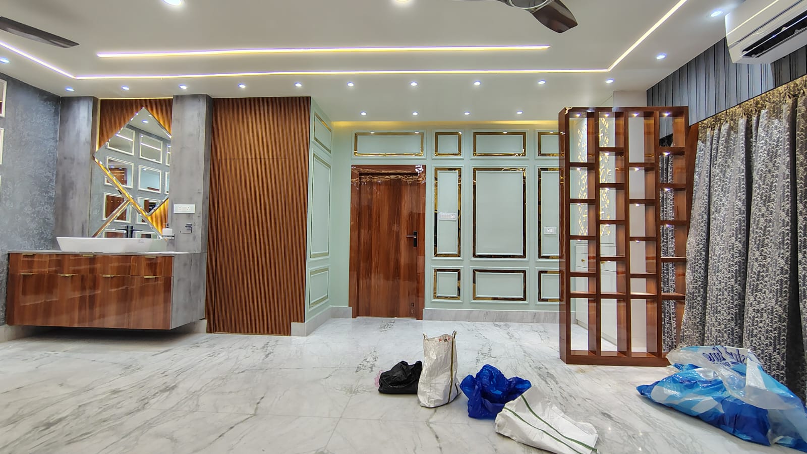 Alpona Interiors Project — Salt Lake, Kolkata interior design by Alpona Interiors