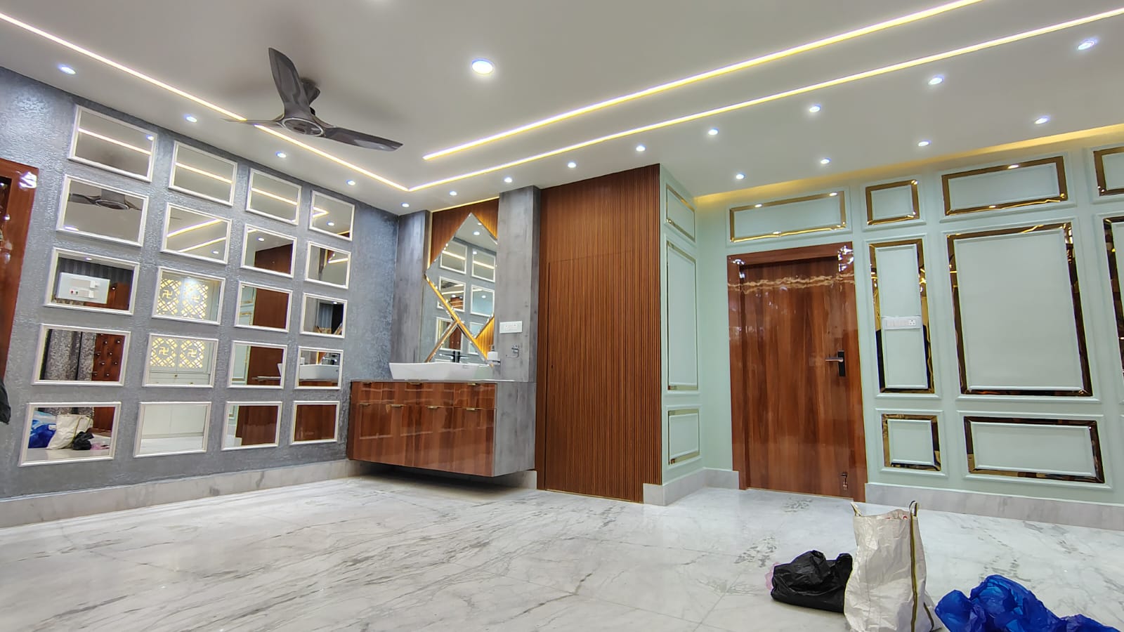 Alpona Interiors Project — Salt Lake, Kolkata interior design by Alpona Interiors