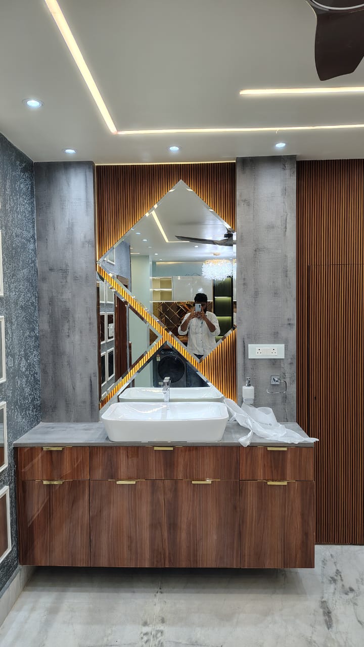 Alpona Interiors Project — Salt Lake, Kolkata interior design by Alpona Interiors